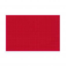Красный коврик 45х30 см для инструментов